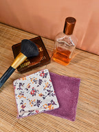 Lingette démaquillante lavable en éponge de bambou - routine beauté zéro déchet