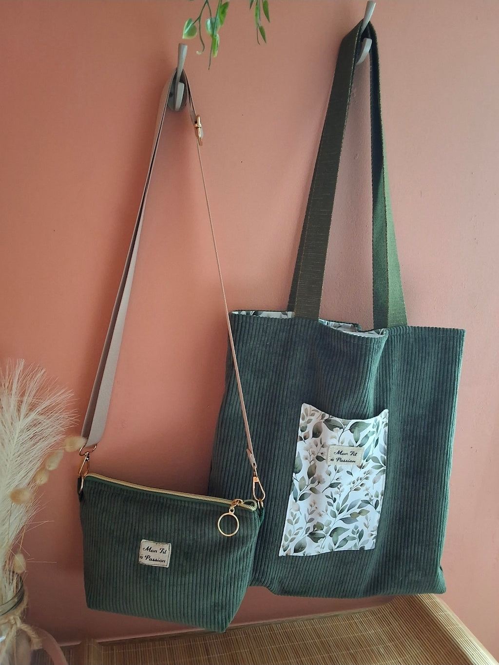 Mini sac bandoulière femme – léger, pratique & mains libres – fait main France | Mon Fil à Passion