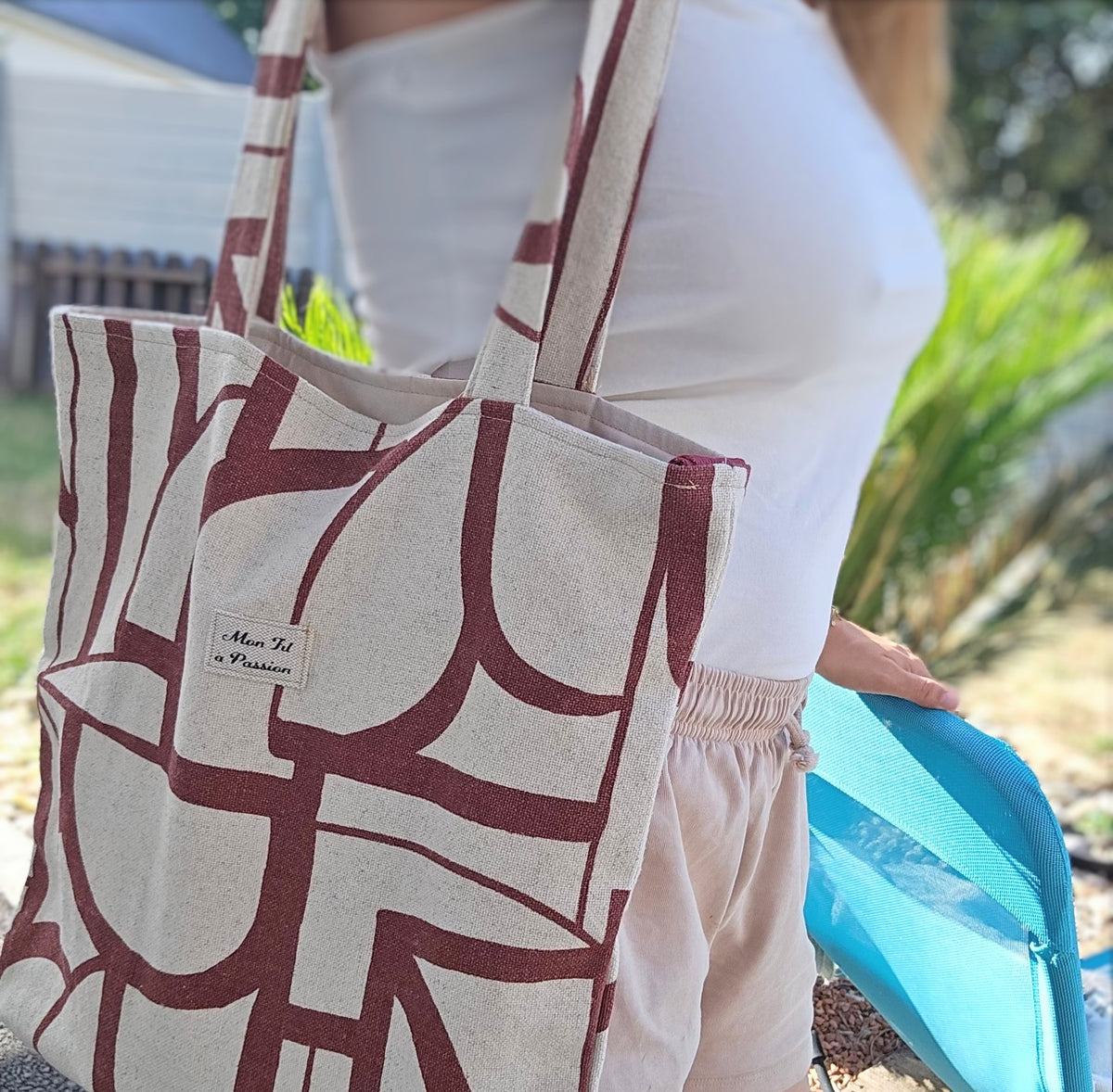 Tote bag sac fourre-tout pratique et fait main