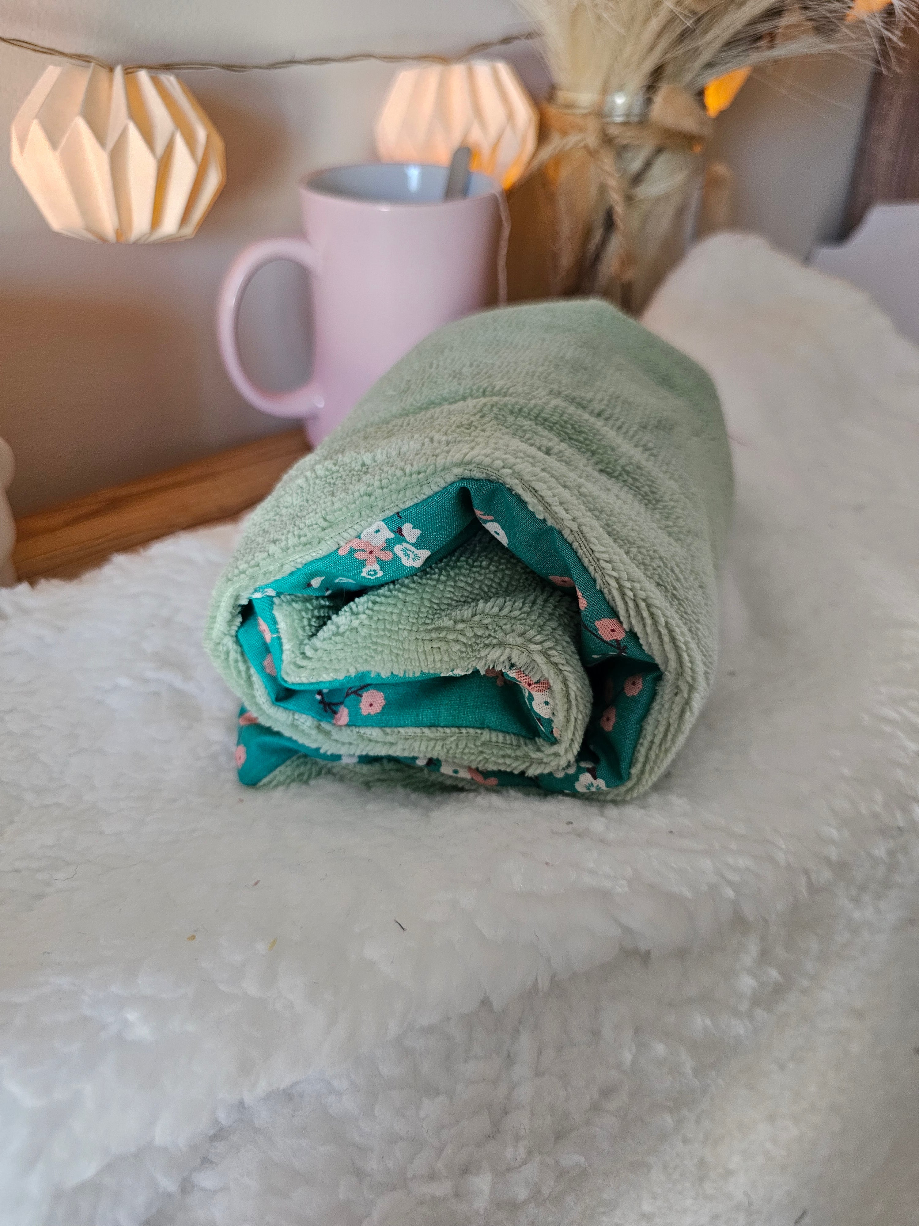 Bouillotte longue graines de lin