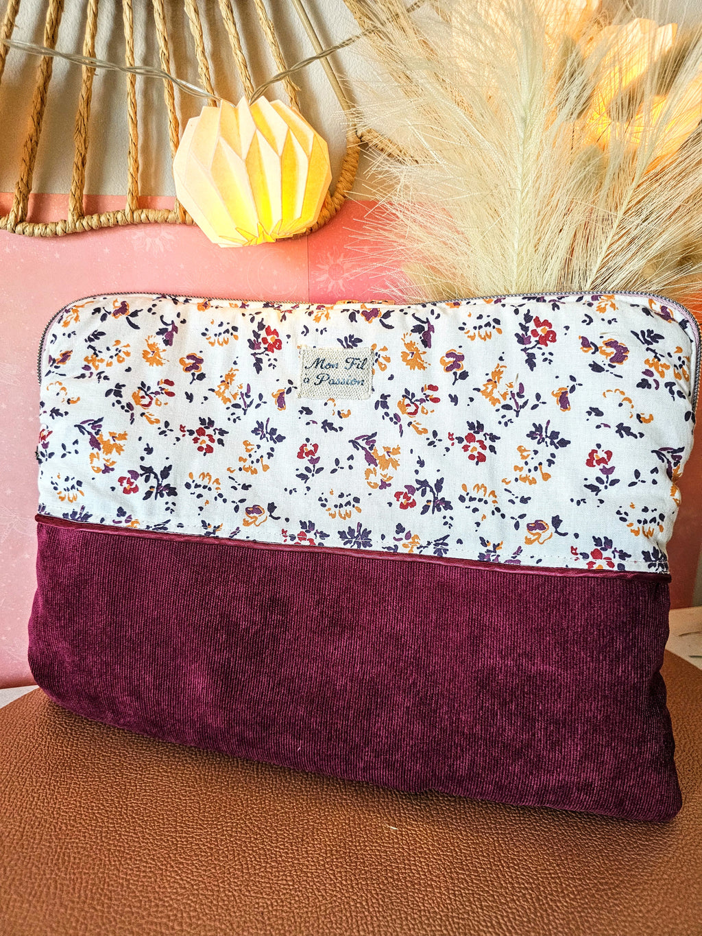 Housse de tablette molletonnée – Protection élégante en velours – Compatible iPad & tablettes Android 10 à 12 pouces