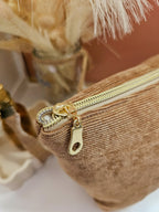 Pochette 2-en-1 transformable en panière – rangement beauté & organisation du quotidien – fait main France