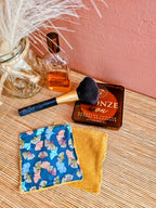 Lingette démaquillante lavable en éponge de bambou - routine beauté zéro déchet