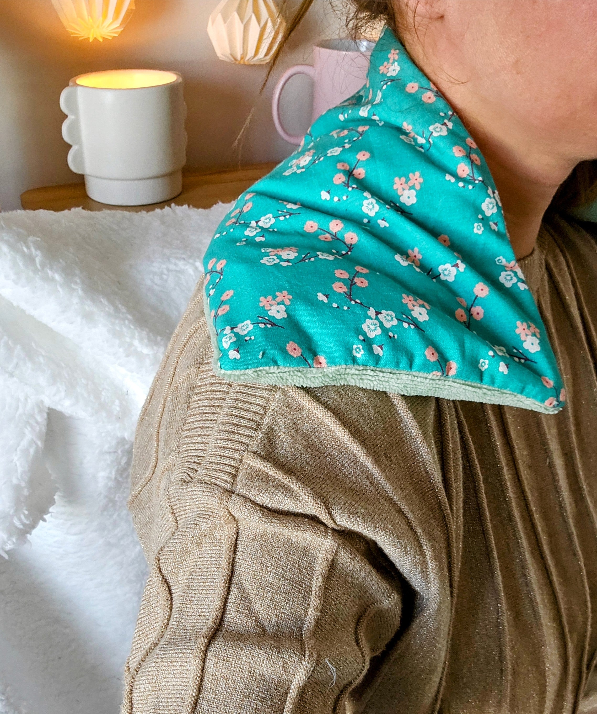 Bouillotte longue graines de lin