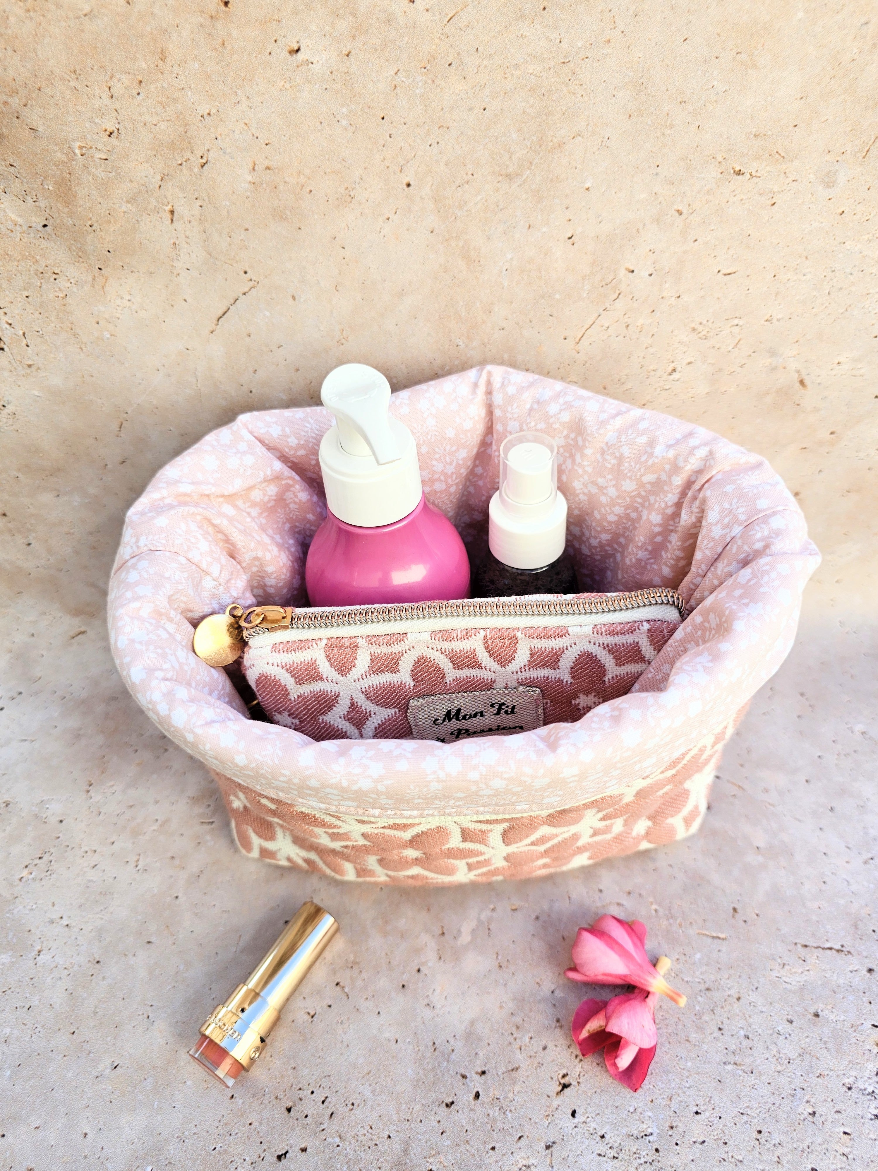 Duo Pochette astucieuse & petite pochette Hippie – Pièce unique