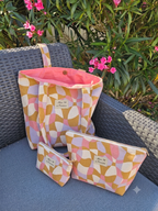 Duo Pochette astucieuse & petite pochette Alexandrina – Pièce unique