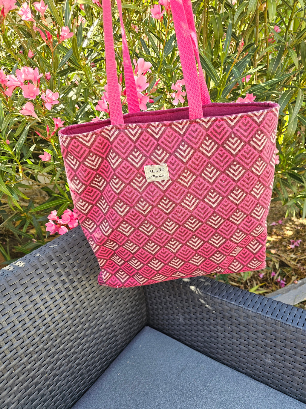 Tote bag cousu main – Léger, pratique et élégant | Mon Fil à Passion