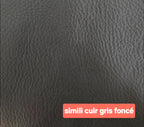 Porte-clé personnalisé en simili cuir – fait main avec prénom ou mot – Mon Fil à Passion