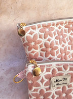Duo Pochette astucieuse & petite pochette Hippie – Pièce unique
