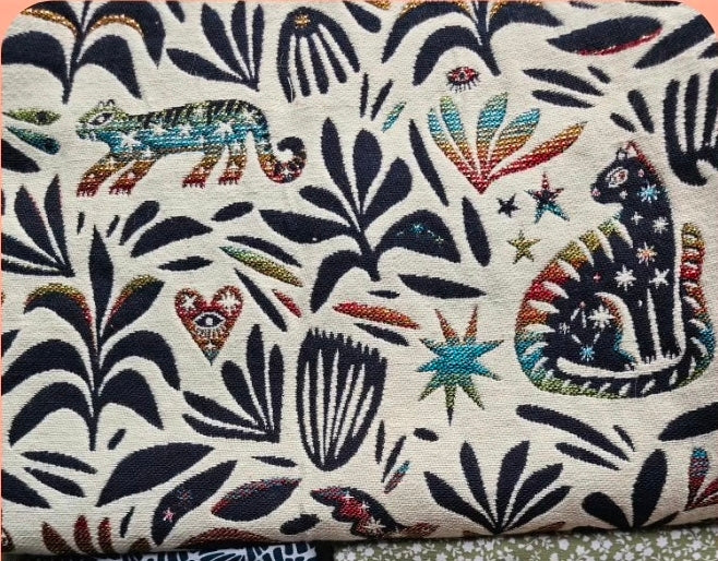 Les bachettes / Jacquard / coton épais