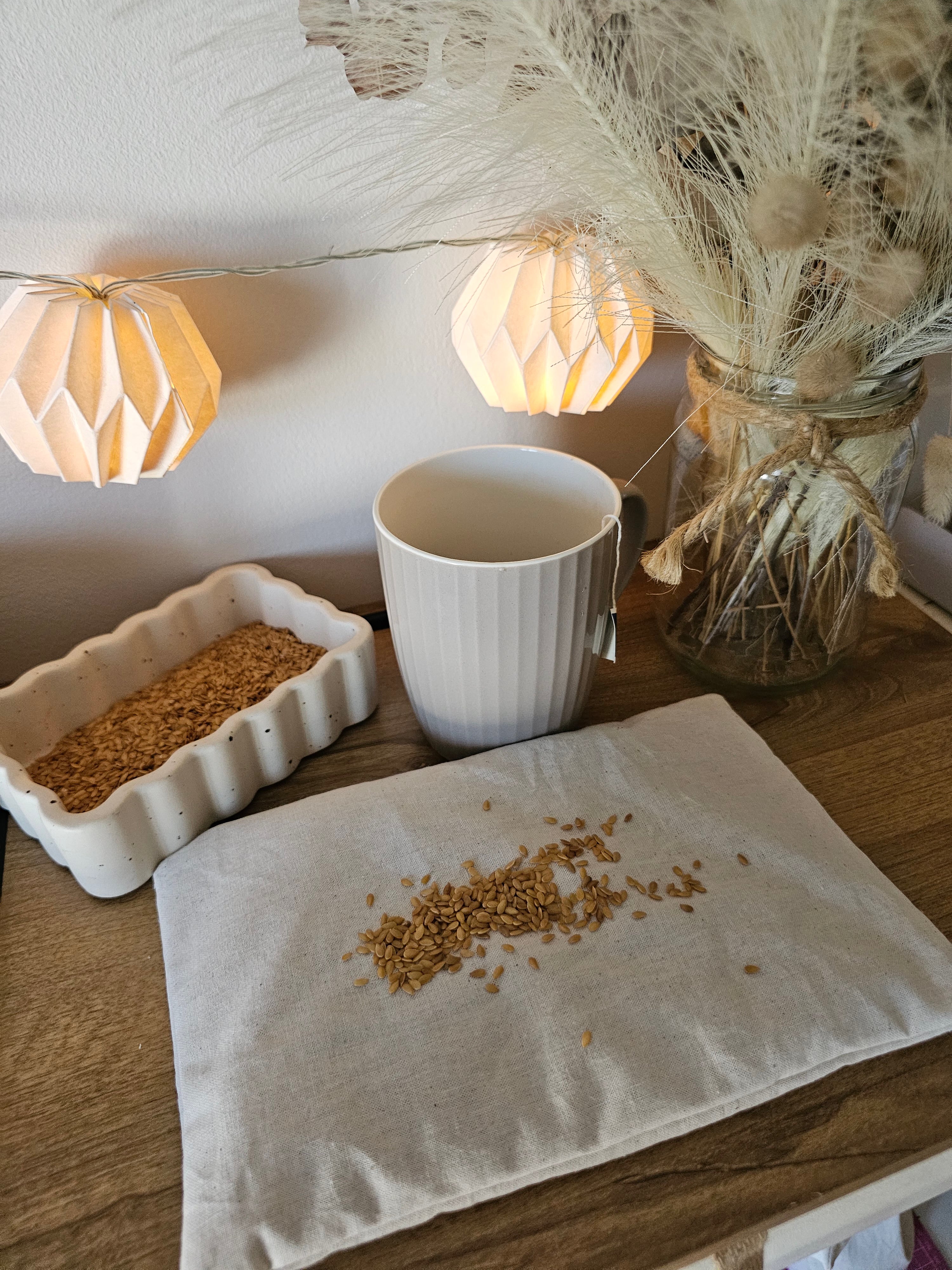 Bouillotte graine de lin