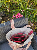 Duo Pochette astucieuse & petite pochette Tropic – Pièce unique