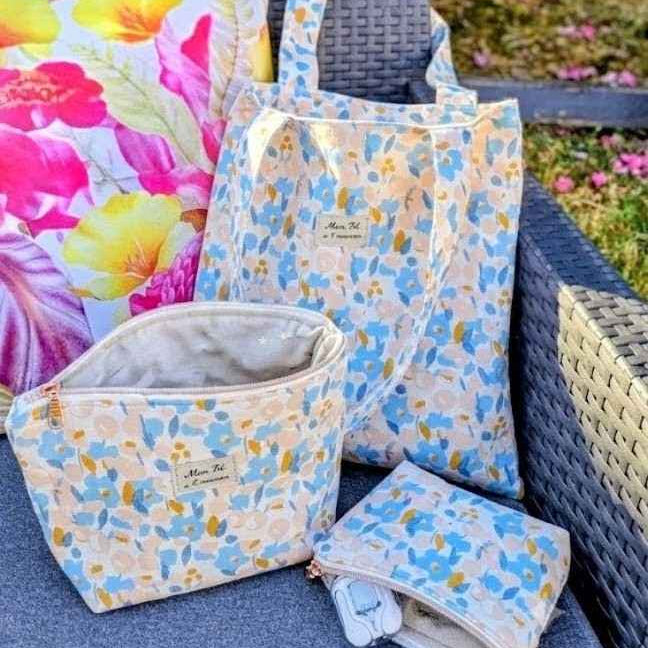 Tote bag délicatesse cousu main – Léger, pratique et pensé pour t'accompagner au quotidien