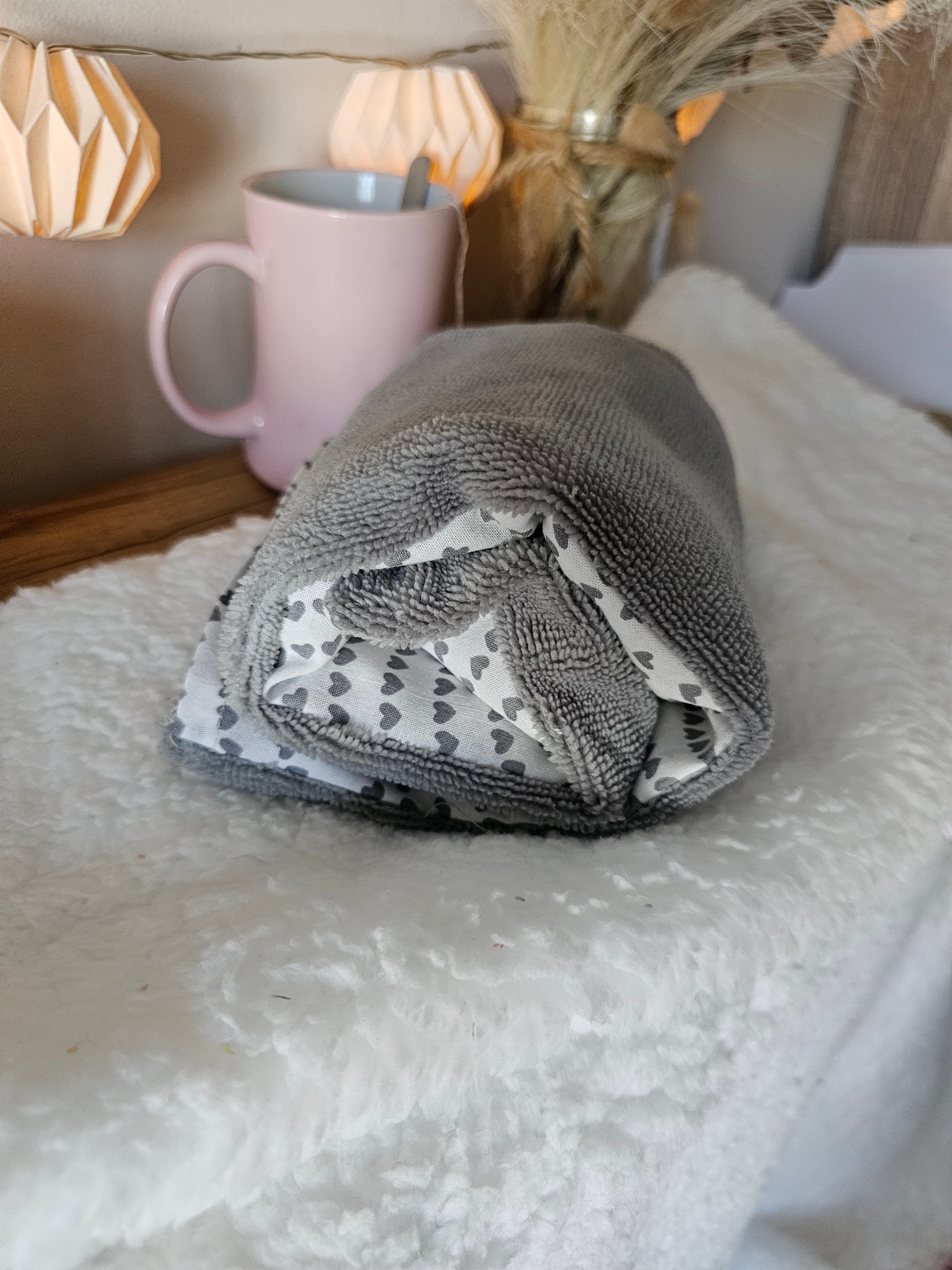Bouillotte longue graines de lin