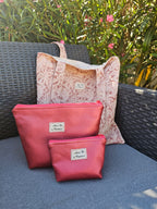 Duo Pochette astucieuse & petite pochette Tropic – Pièce unique