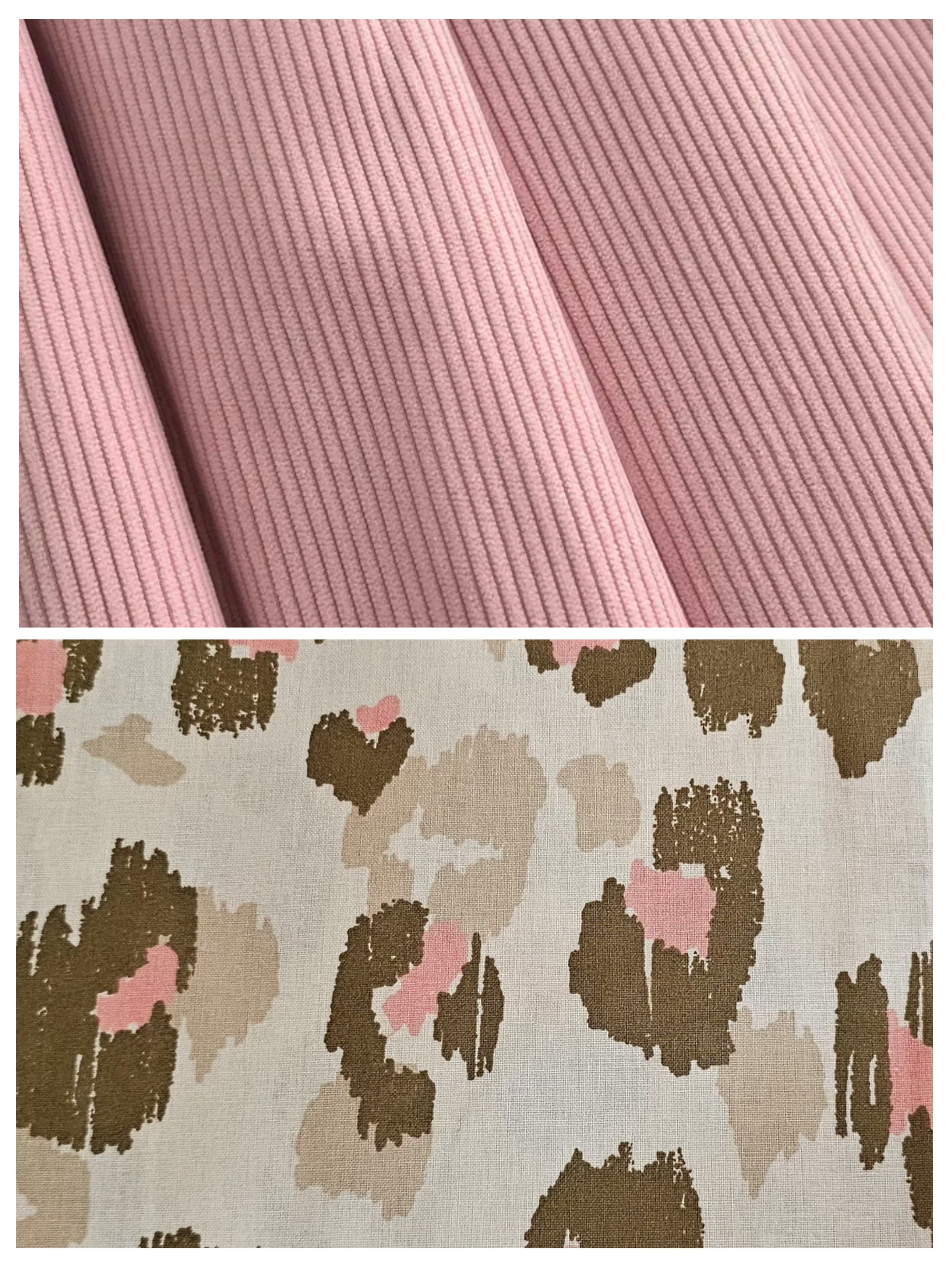 Pochette astucieuse 2-en-1 en velours côtelé - Trousse de toilette transformable en panière