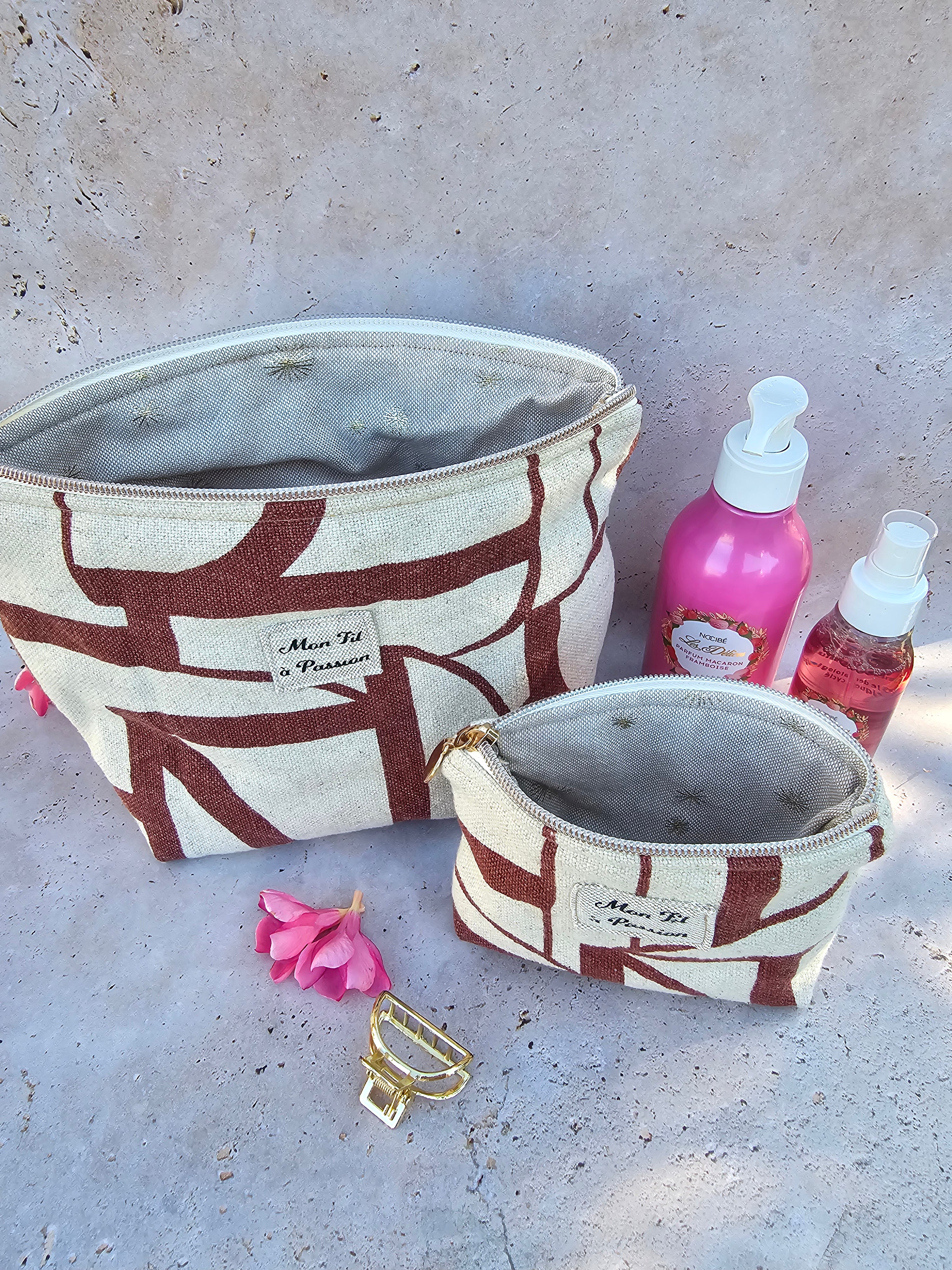Pochette de rangement, trousse beauté, soins & organisation du quotidien