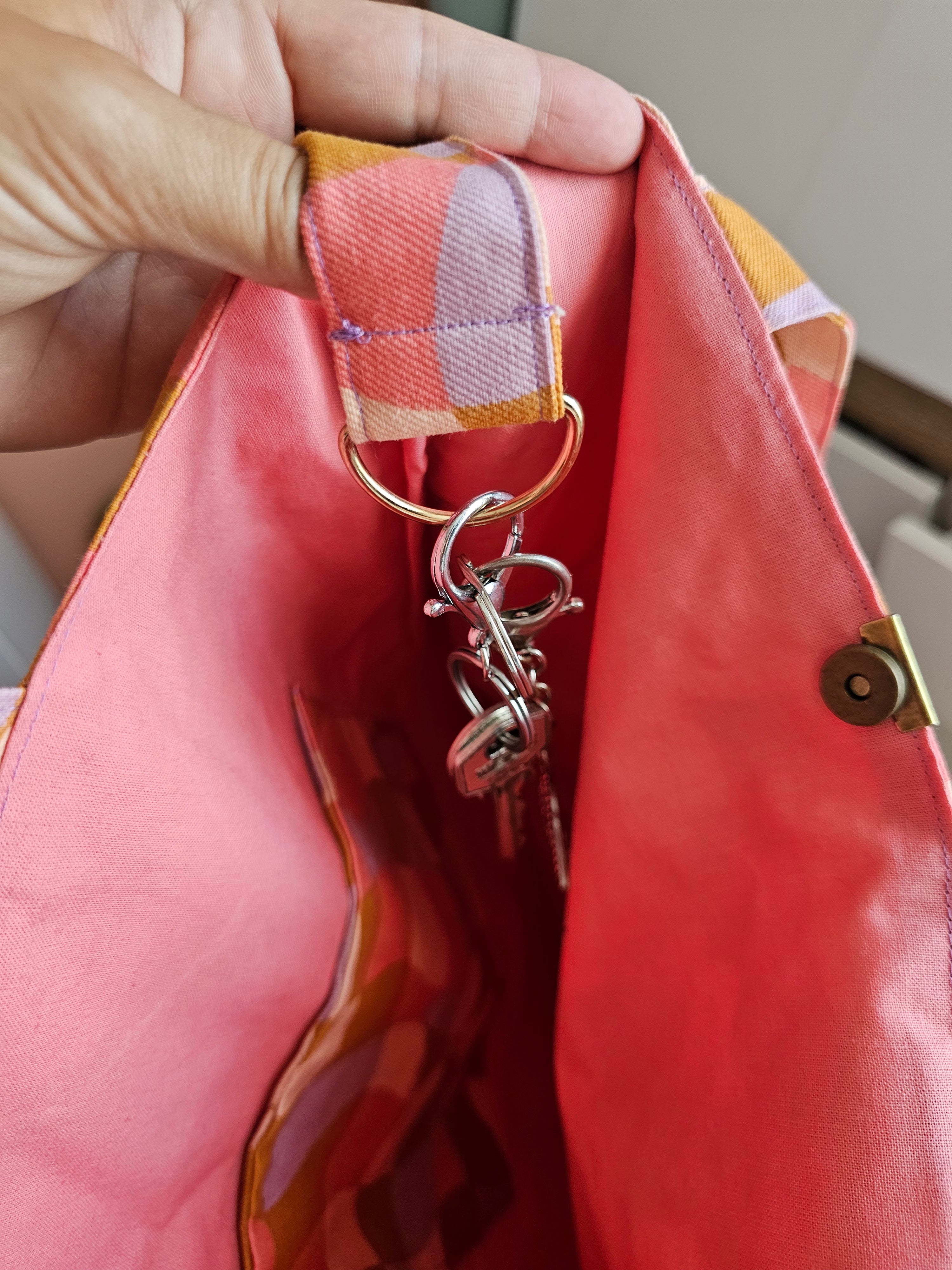 Tote bag Alexandrina cousu main