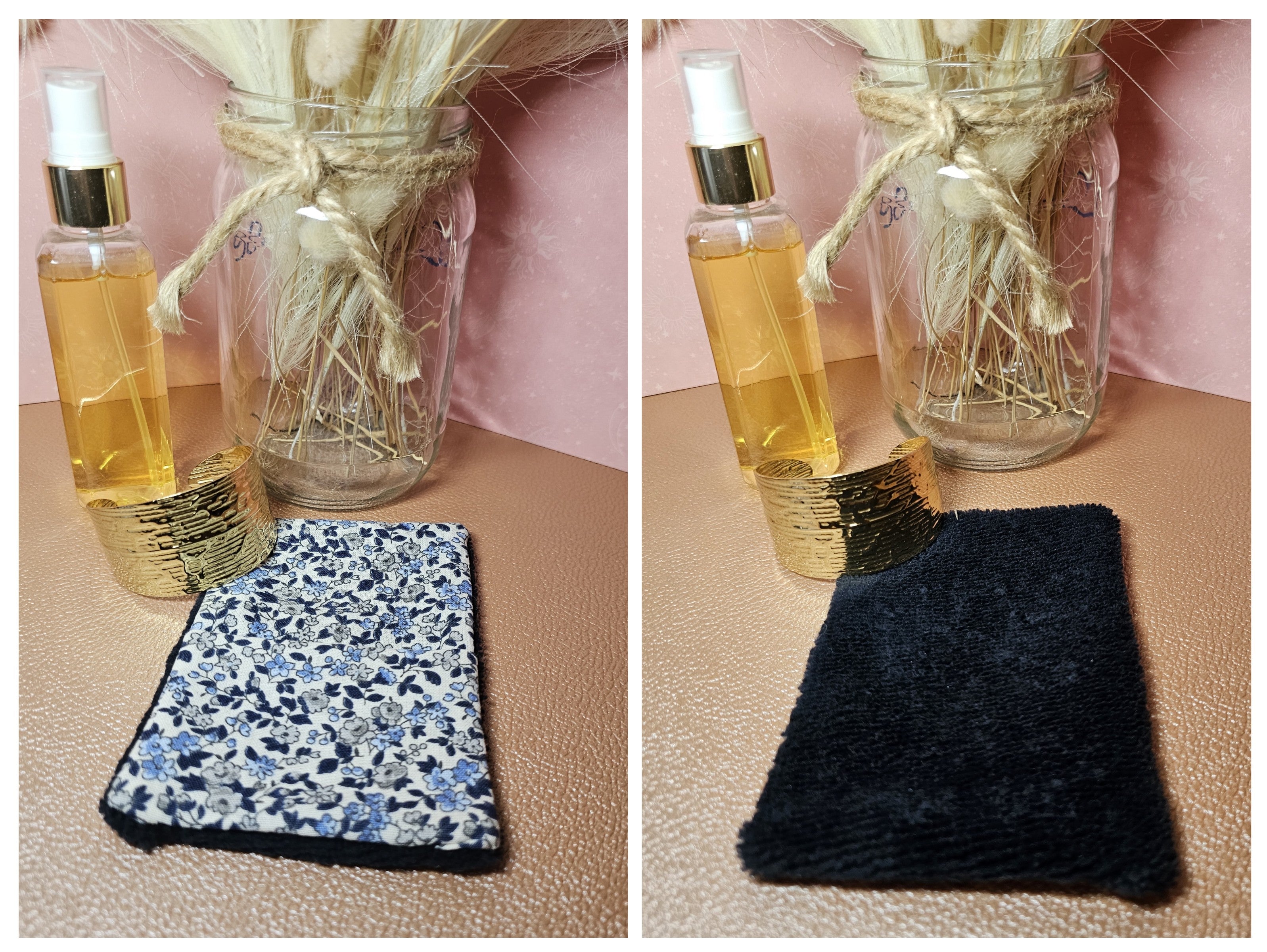 Coffret Évasion, pochette et accessoires assorties.