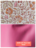 Pochette 2-en-1 transformable en panière – rangement beauté & organisation du quotidien – fait main France