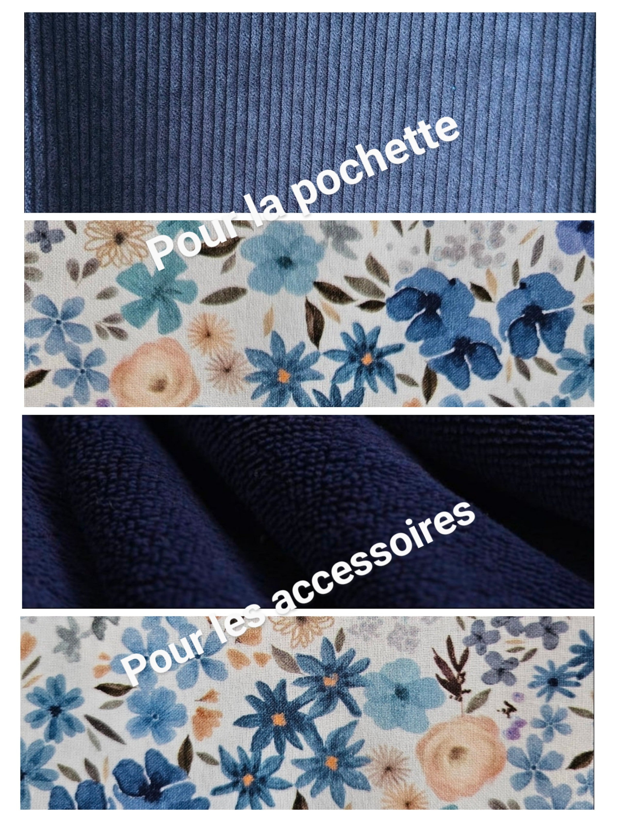 Coffret Évasion, pochette et accessoires assorties.