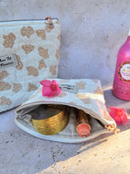 Duo Pochette astucieuse & petite pochette Cœur Tendre – Pièce unique