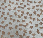 Les bachettes / Jacquard / coton épais
