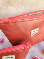 Duo Pochette astucieuse & petite pochette Tropic – Pièce unique