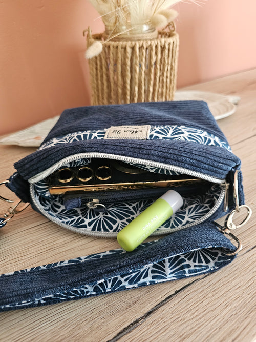 Mini sac bandoulière femme – léger, pratique & mains libres – fait main France | Mon Fil à Passion