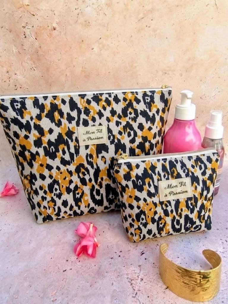 Tote bag léopard cousu main – Léger, pratique et pensé pour t'accompagner au quotidien