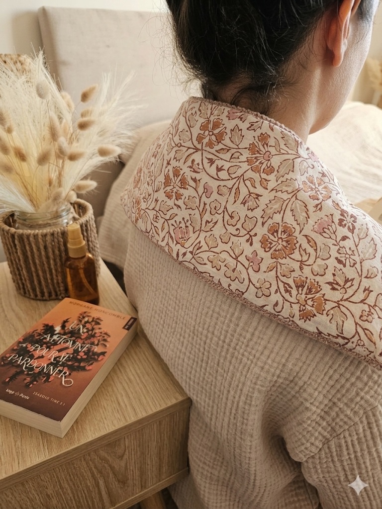 Bouillotte sèche aux graines de lin – chaleur naturelle anti-douleurs – Mon Fil à Passion