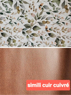 Pochette bandoulière pour appareil TENS / dispositif médical – sac discret fait main France – Mon Fil à Passion